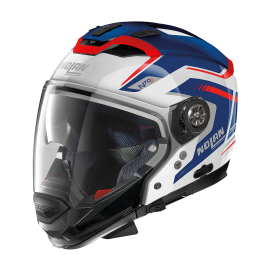 Мотошлем NOLAN N70-2 GT  (06) Switchback N-Com 061, Metal White/Blue/Red